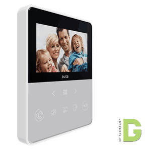 Auta NEOS Video 4,3'' LCD svarapparat hvitt - høyttalende