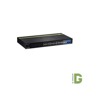 24-port 10/100 SNMP m/ Gigabit Modul slot