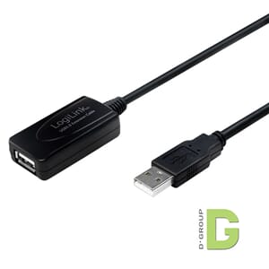 Aktiv USB 2.0 repeater kabel 10m