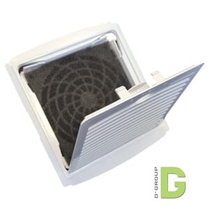 Luft filter med filterhus for Utendørs veggskap IP55